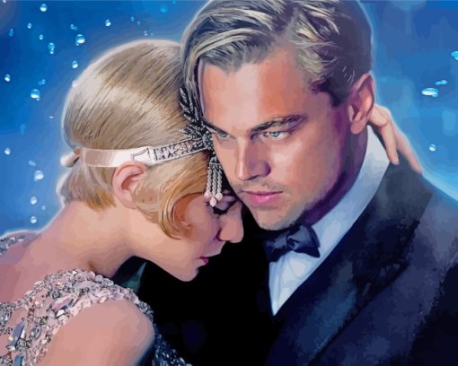 The Great Gatsby Characters paint by numbers