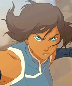 The Legend Of Korra Anime paint by numbers