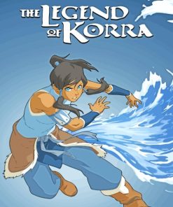 The Legend Of Korra Poster paint by numbers