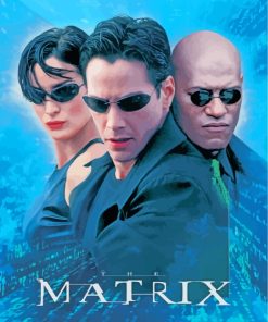 The Matrix Poster paint by numbers