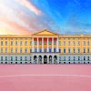 The Royal Palace Oslo paint by numbers