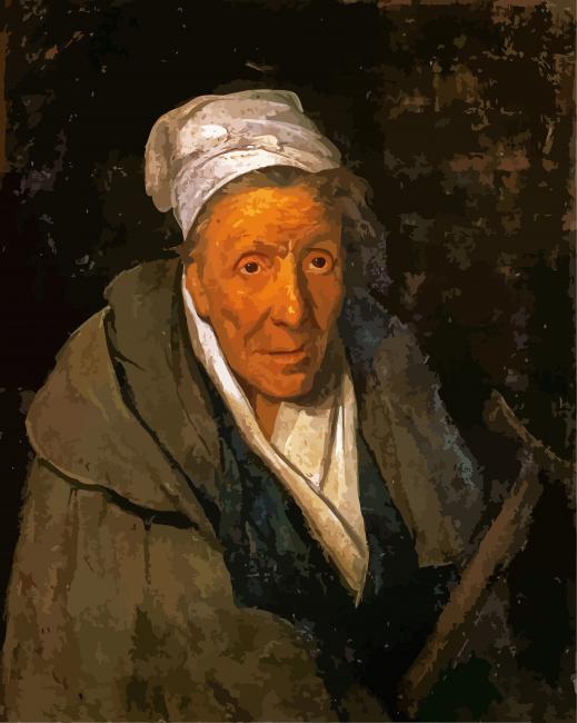 The Woman With A Gambling Mania paint by numbers