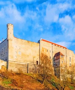 Toompea Castle Tallinn paint by numbers