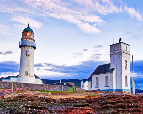 Toward Point Lighthouse paint by numbers