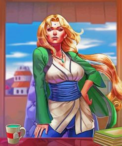 Tsunade Hokage paint by numbers