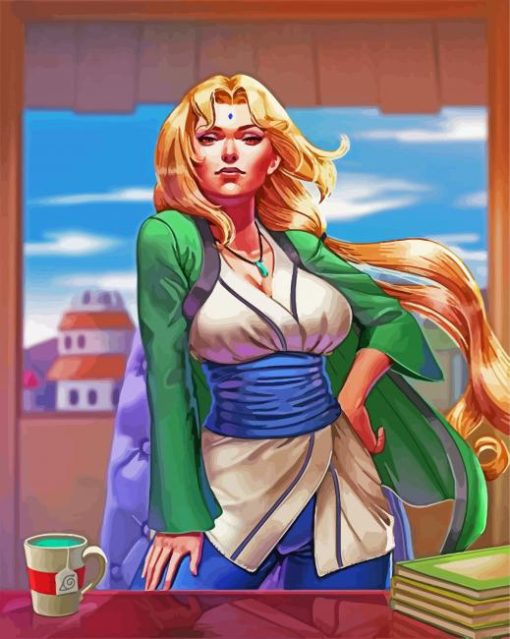 Tsunade Hokage paint by numbers