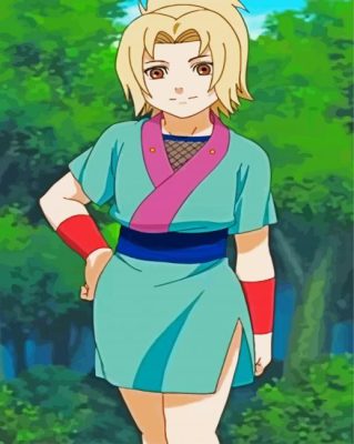 The Japanese Character Tsunade paint by numbers