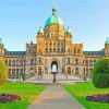 Vancouver British Coumbia Parliament paint by numbers