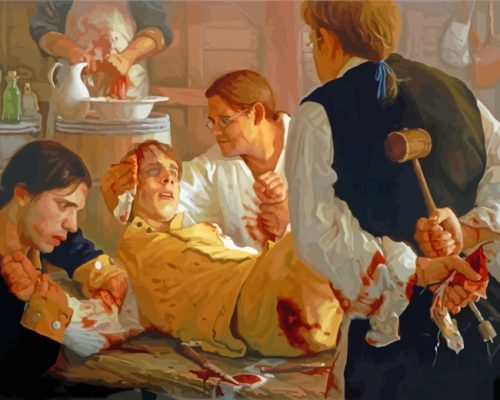 Victorian Doctor paint by numbers