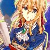 Violet Evergarden Character paint by numbers