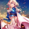 Violet Evergarden paint by numbers