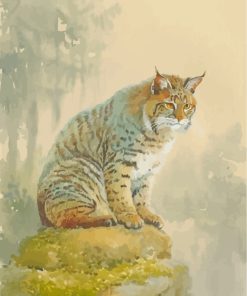 Lynx Wild Cat Art paint by numbers