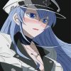 Aesthetic Esdeath paint by numbers