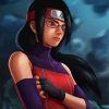 Aesthetic Sarada Uchiha paint by numbers