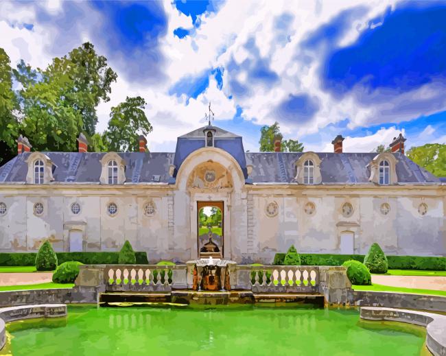 Vernon Chateau Bizy paint by numbers