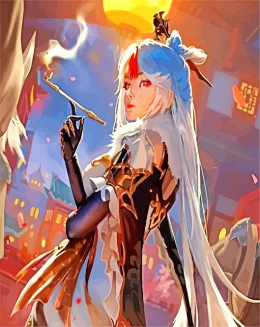 Genshin Impact Character paint by numbers