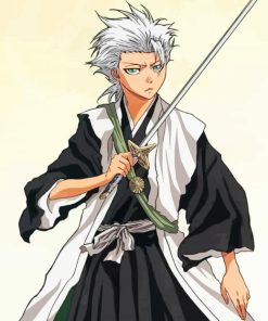 Hitsugaya Anime paint by numbers