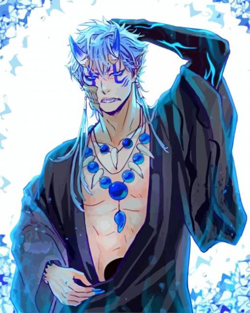 Grimmjow Jaegerjaquez Character paint by numbers