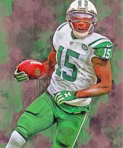 Brandon Marshall Jets paint by numbers