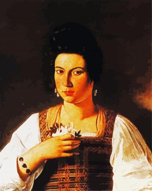 Portrait Of A Courtesan paint by numbers