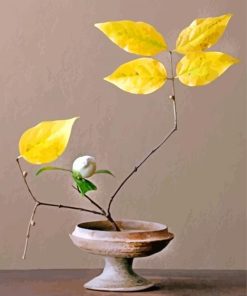 Classy Ikebana paint by numbers