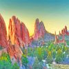 Colorado Garden Of The Gods paint by numbers