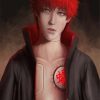 Cool Sasori Naruto paint by numbers