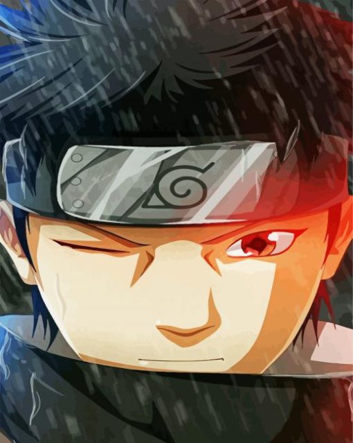 Cool Shisui Uchiha paint by numbers