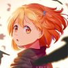 Aesthetic Hitoka Yachi paint by numbers