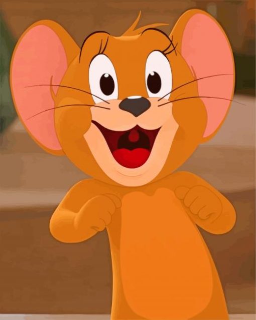 Cute Jerry Cartoons paint by numbers