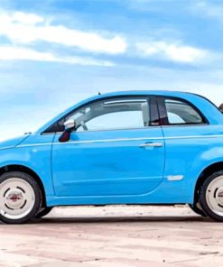 Fiat 500 Spiaggina Car paint by numbers