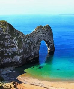 Dorset Beach paint by numbers