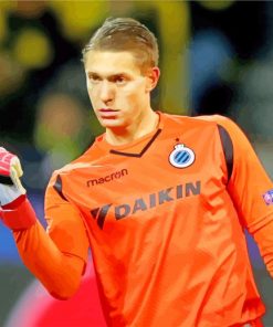 Ethan Horvath Club Brugge paint by numbers