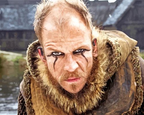 Floki Vikings paint by numbers