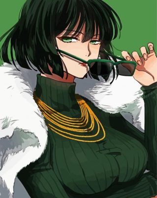 Beautiful Fubuki Anime paint by numbers