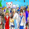 Gintama Anime Series paint by numbers