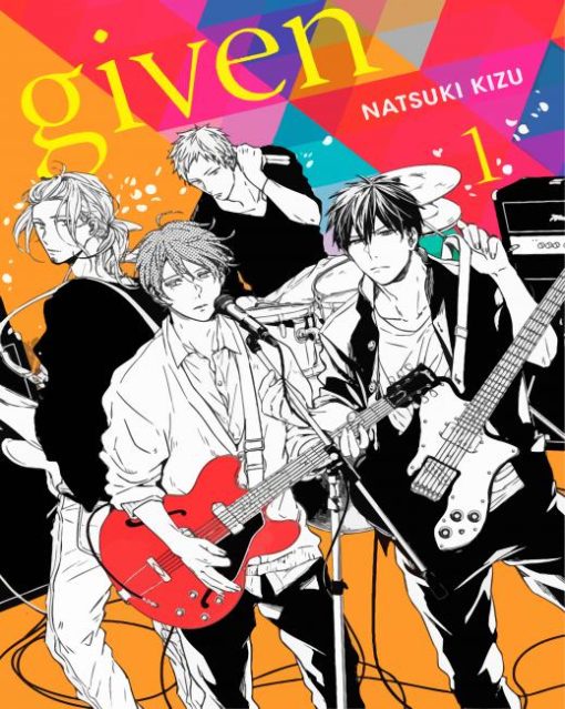 Given Anime Poster paint by numbers