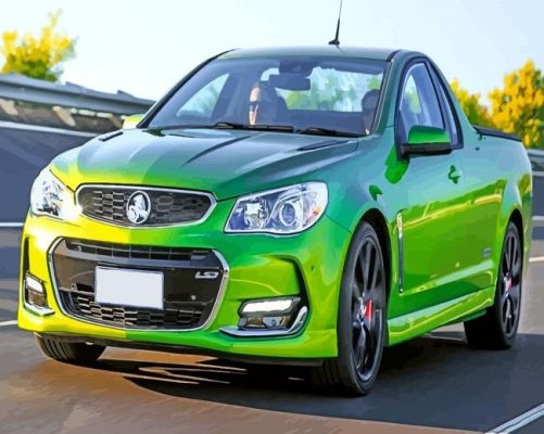 Aesthetic Holden Car paint by numbers