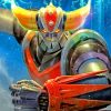 Grendizer Japanese Anime paint by number