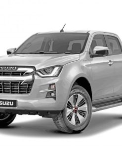 Grey Isuzu Car paint by numbers