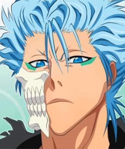 Grimmjow Japanese Anime paint by numbers