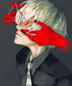 Tokyo Ghoul Character paint by numbers