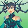 Hela Illustration Art paint by numbers