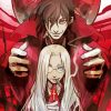 Integra And Alucard Anime paint by numbers