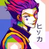 Hisoka Pop Art paint by numbers