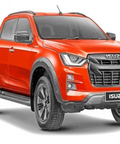 Isuzu D Max Car paint by numbers