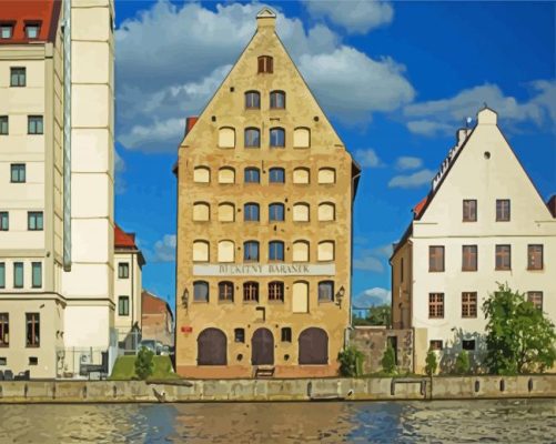 Museum In Gdansk Poland paint by numbers
