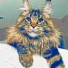 Maine Coon Cat paint by numbers