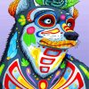 Mexican Dog paint by numbers