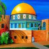 Al Aqsa Mosque Palestine paint by numbers